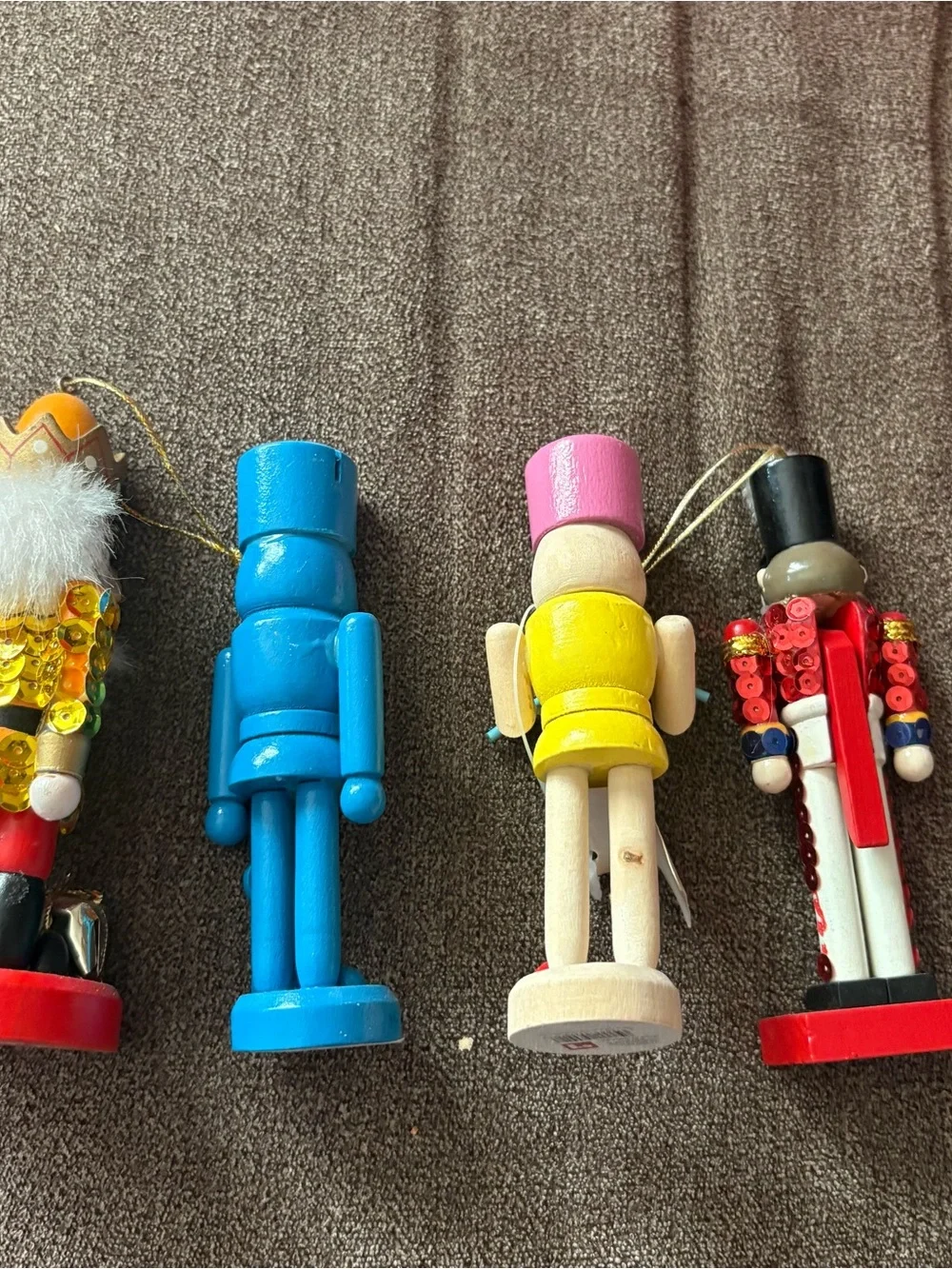 Vintage Mini Nutcracker Set Ornaments Radio City Music Hall Christmas Holiday